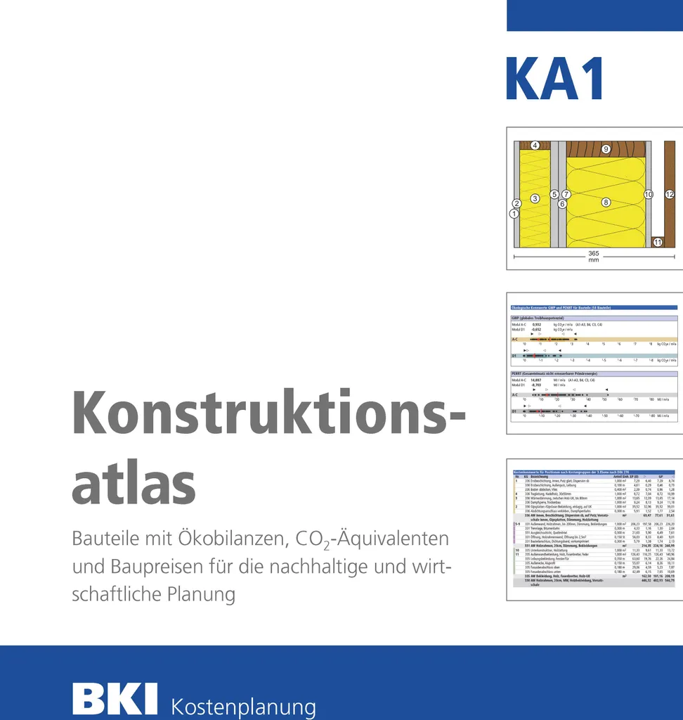 BKI Atlas de construction KA1 : guide technique complet d'ingénierie
