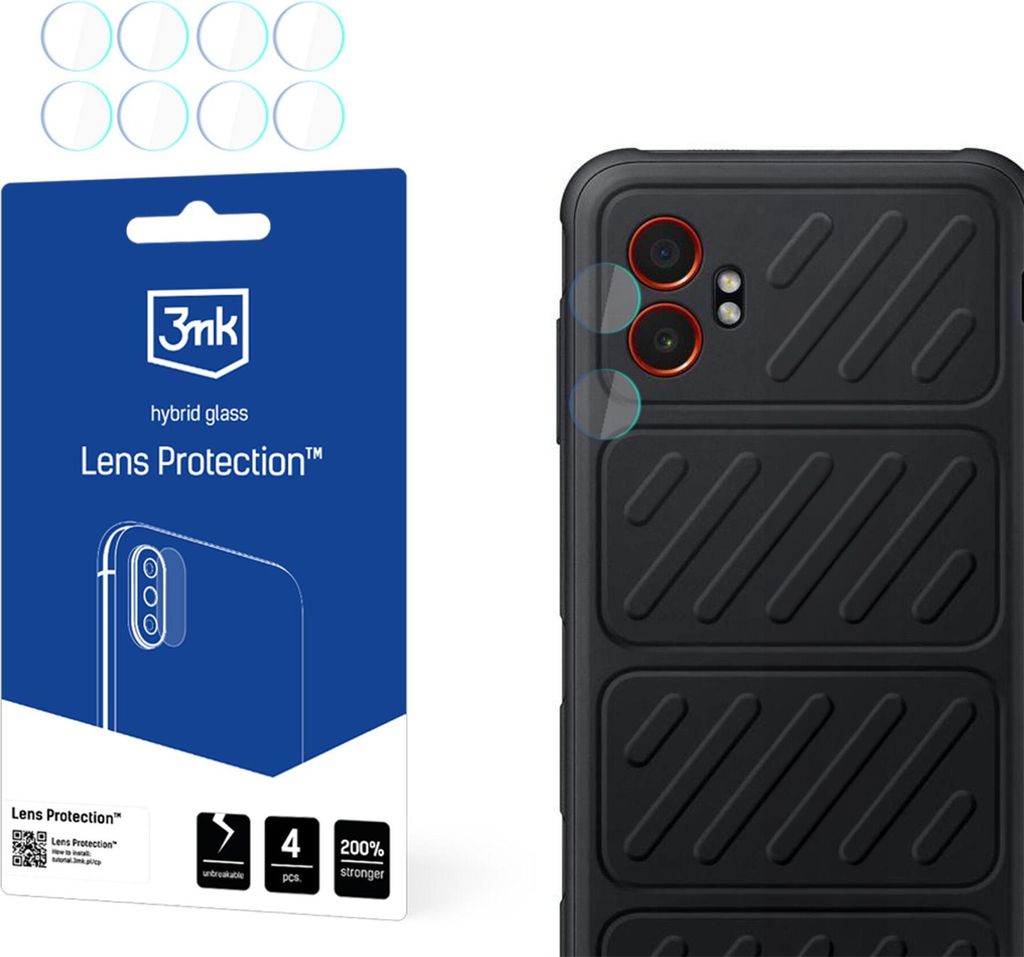 Samsung Galaxy Xcover 7 Pro - Protezione lente 3Mk Immagine del prodotto 