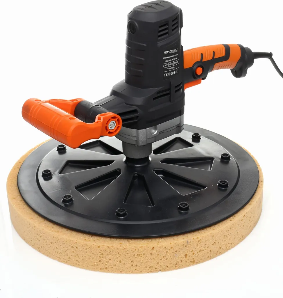 Ponceuse de plâtre Kraft&Dele 1050W 370mm pour finitions sans traces