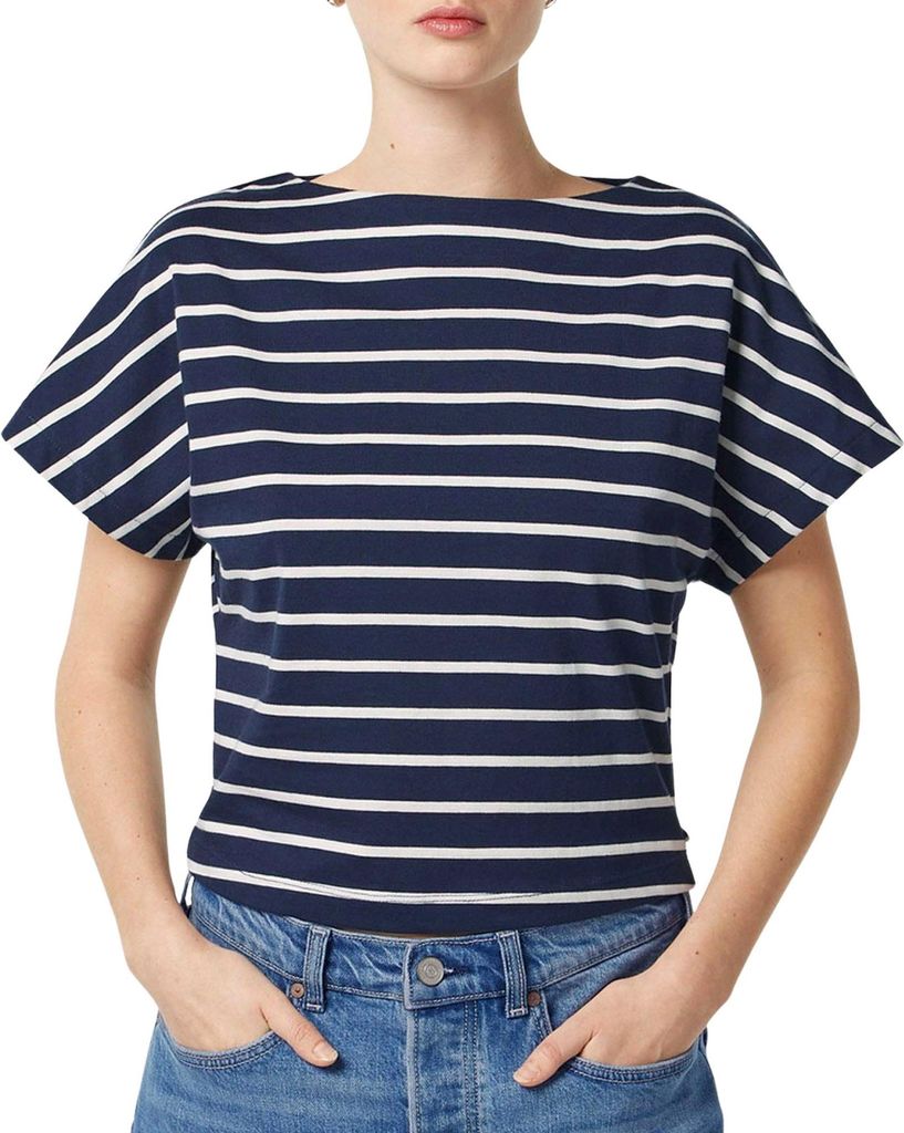 Scotch & Soda Slash Neck Shirt Damen