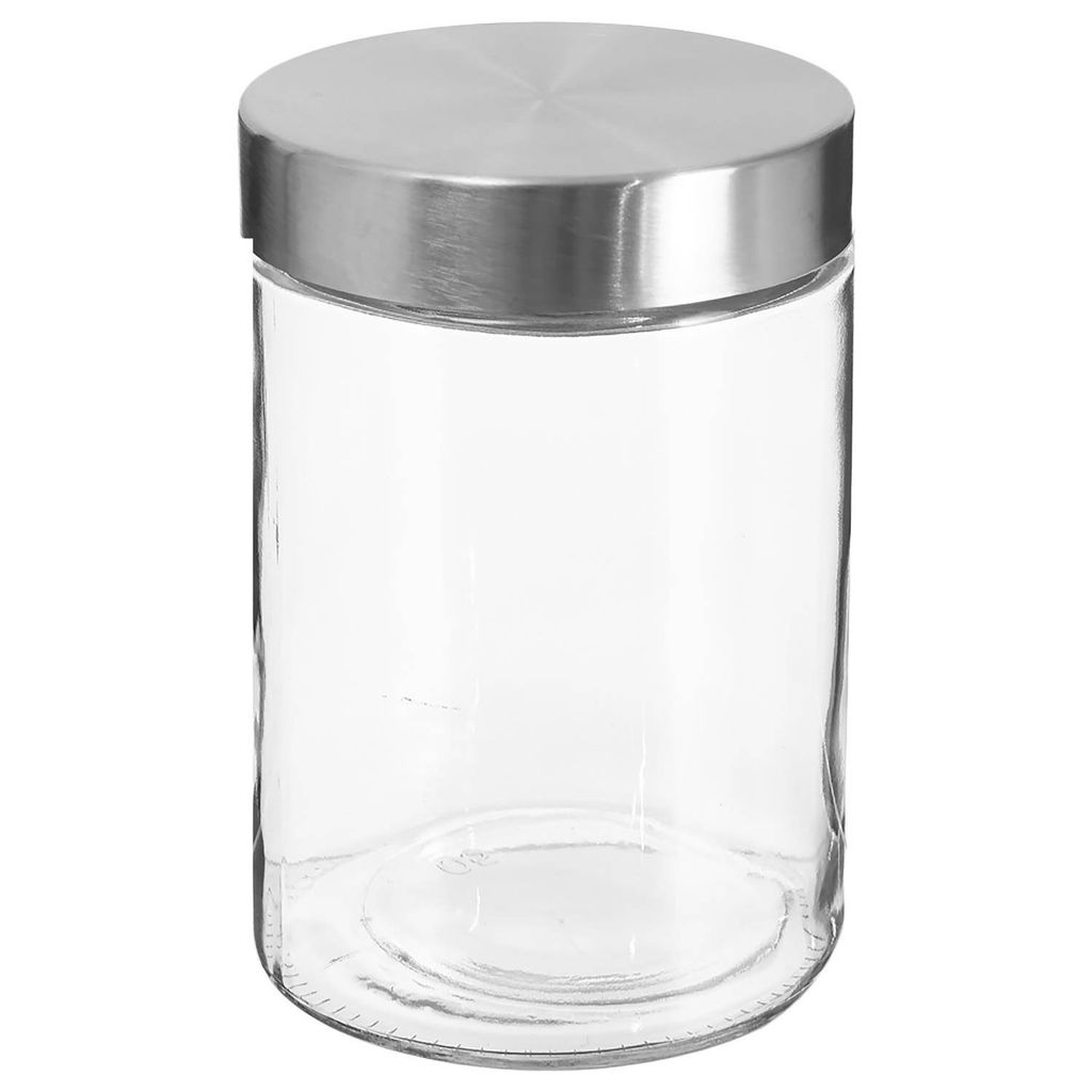 Einmachglas mit edelstahldeckel "nixo" 1,2l - 5 five simply smart