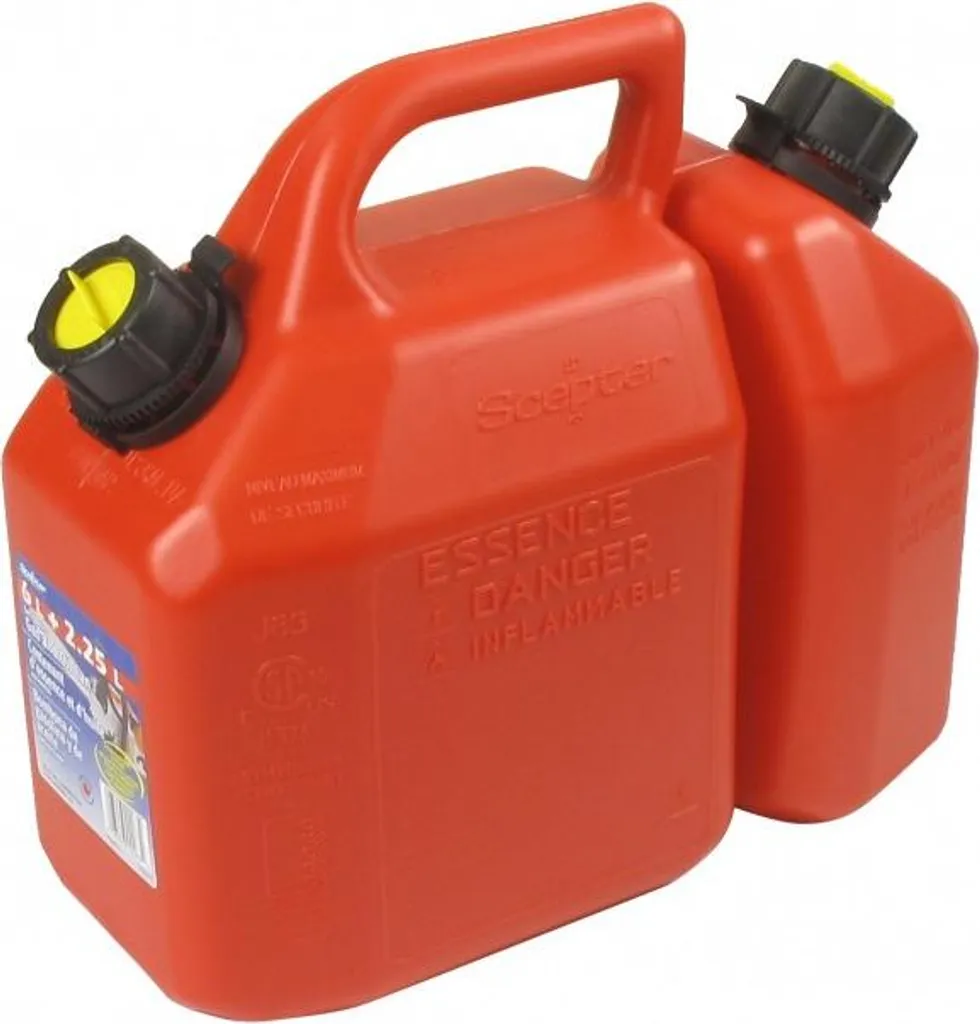 Tanica Professionale Combinata 6L e 2,25L | Sicurezza e Qualità