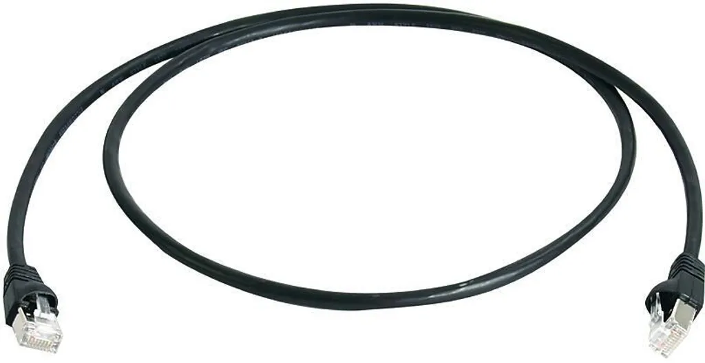 Telegärtner MP8 FS 600 Cavo di Rete 25m Nero SFTP Cat.7 Professionale