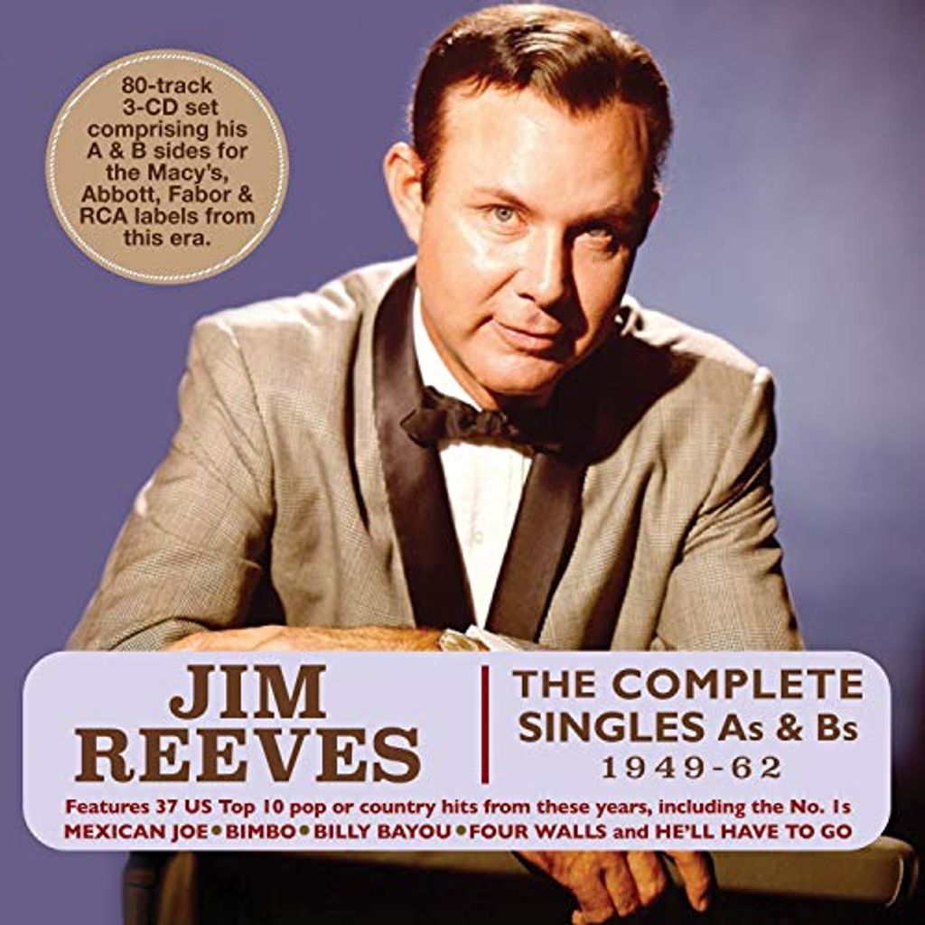 Jim Reeves - Die kompletten Singles As & Bs CD
