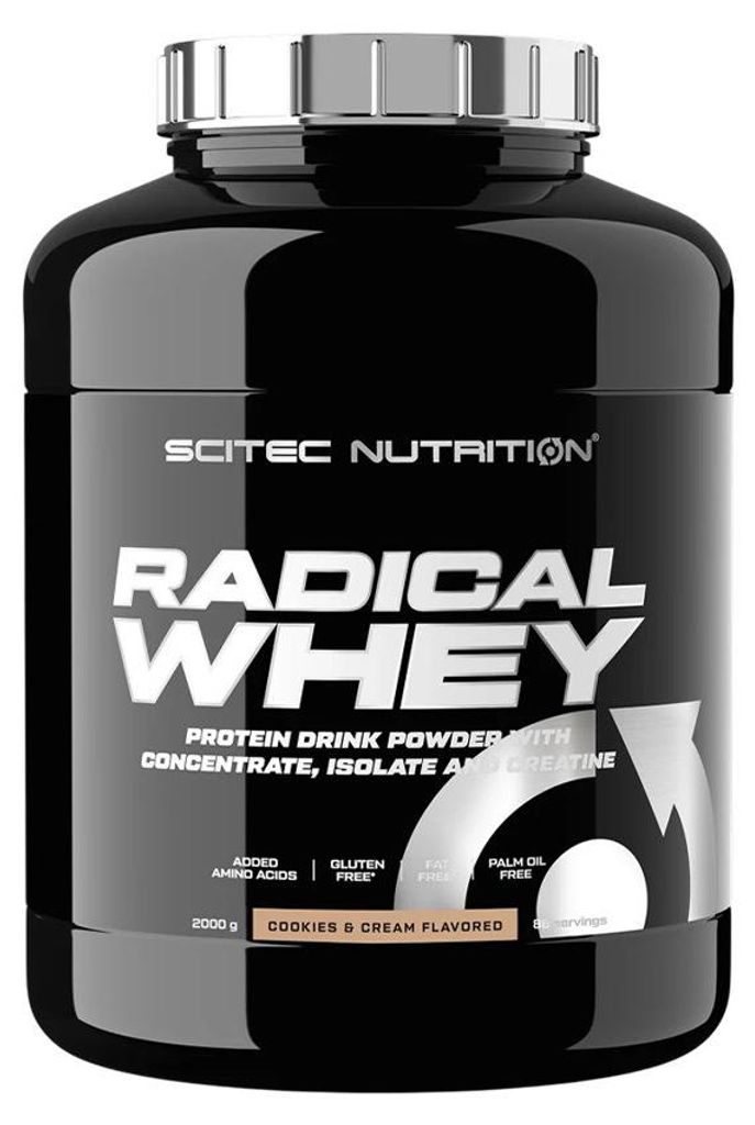 Whey protéine - Scitec Nutrition - Radical whey (2kg) - Image du produit 
