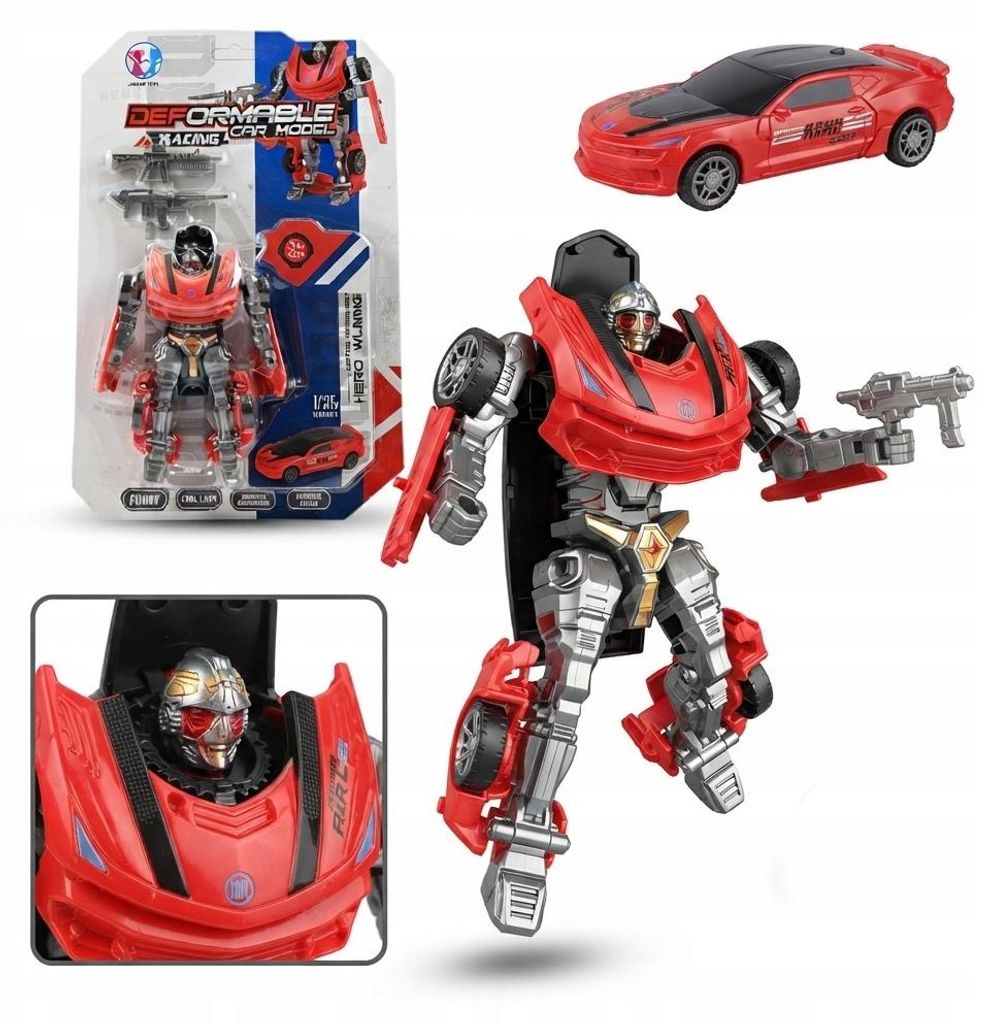 2-in-1 Transformer Roboterspielzeug Auto - Schnelle Produktbild 