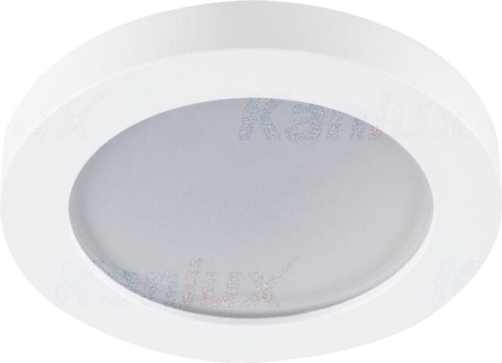 Kanlux Einbau-Downlight, Einbauleuchte FLINI IP44 Gx5,3/GU10 Weiß IP44/20 33123