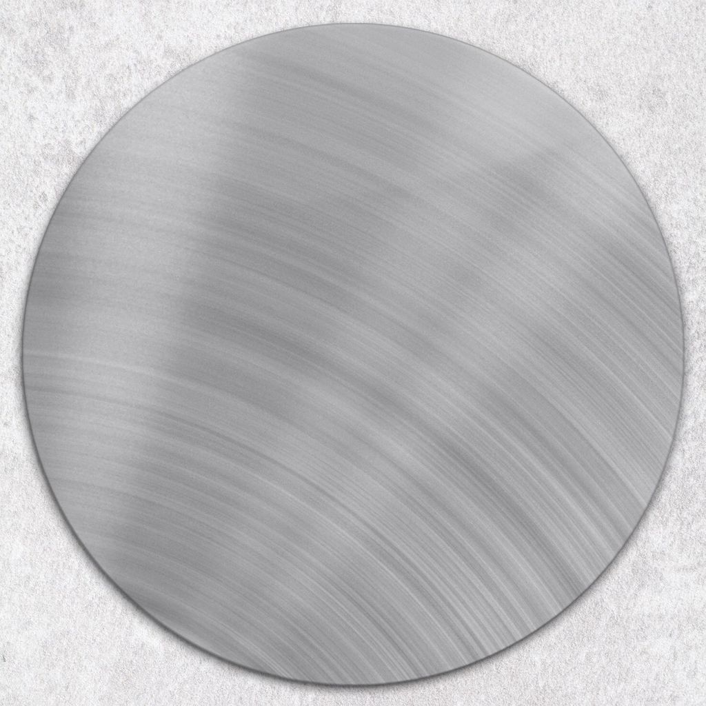 Glas-Herdabdeckplatten Glaskeramikkochfeld-Abdeckung Spritzschutz Glas Runden Schneidebrett fi40 cm - Metall