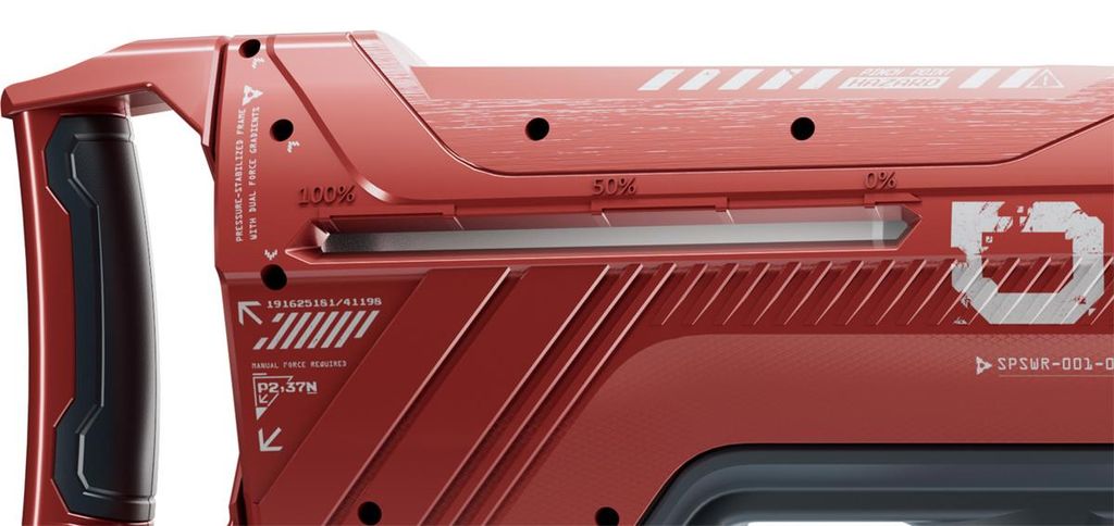 Spyra SPDS1R Spyra Dash Wasserpistole rot Productafbeelding 