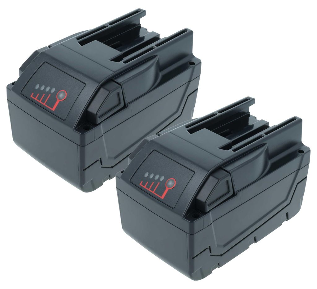 vhbw 2x Akku kompatibel mit Milwaukee V28 SX, V28 VC Produktbild 