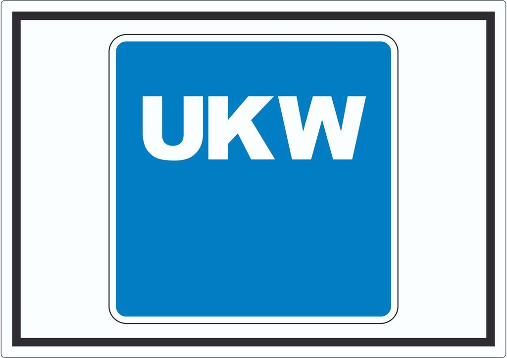 Nautischer Informationsfunk (mit Kanal) Symbol Aufkleber A1 (594x841mm) A3 (297x420mm)