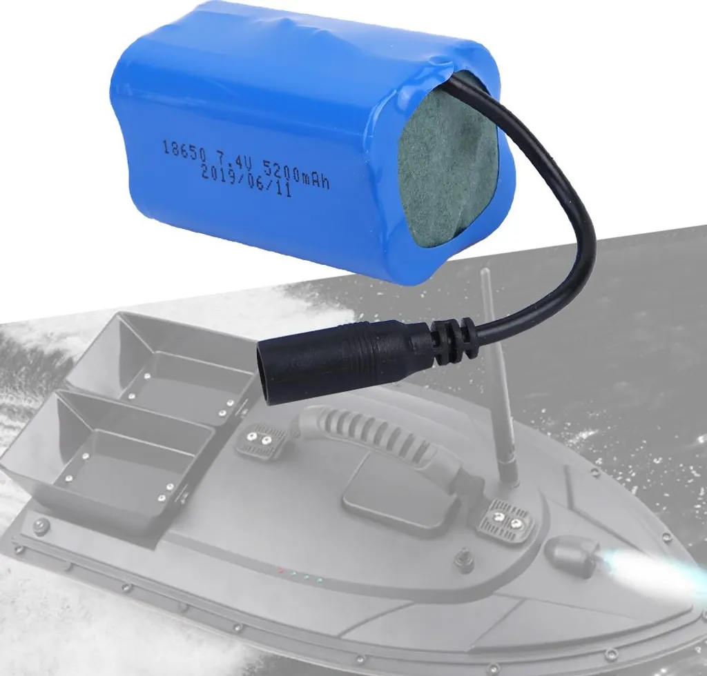 Batterie bateau RC Flytec 2011-5 mise à niveau 12000mAh longue durée