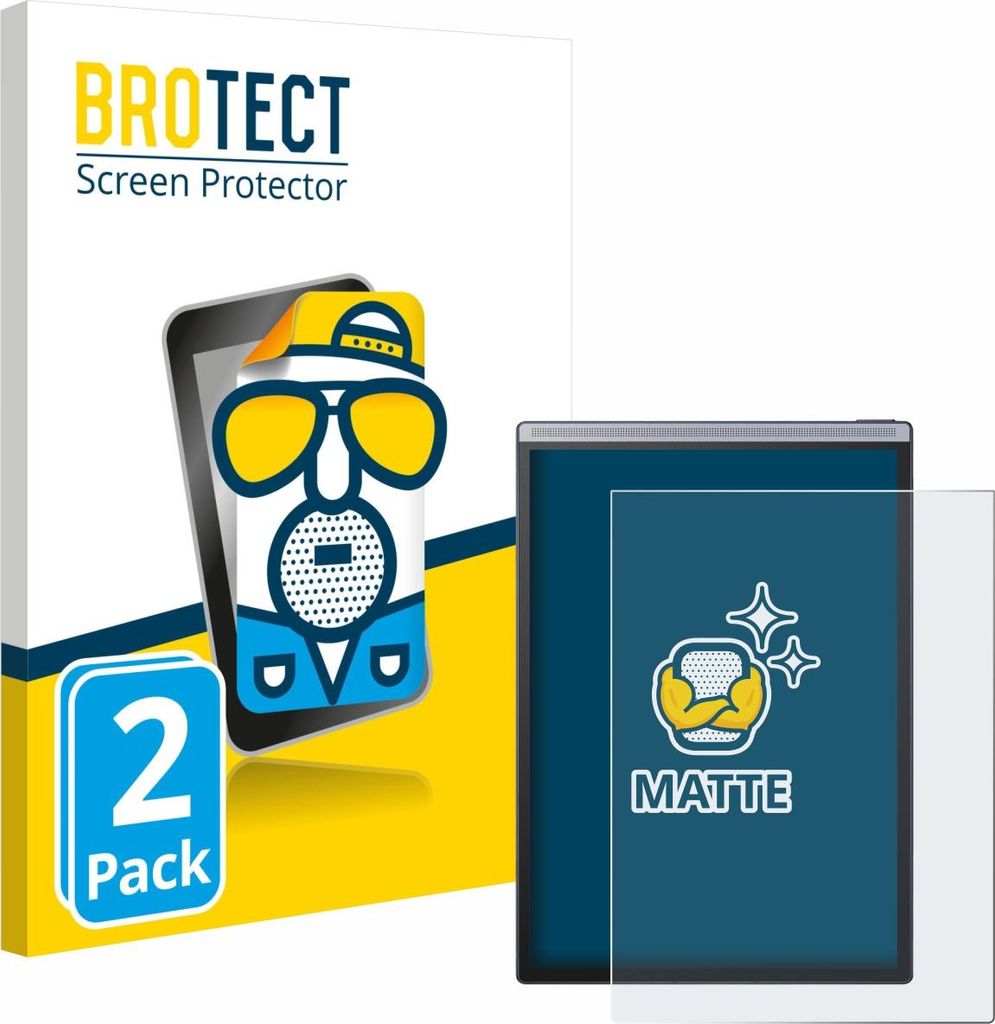 2x BROTECT Schutzfolie für iflytek Ainote Air 2 Displayschutz Displayschutzfolie Folie Matt Entspiegelungsfolie