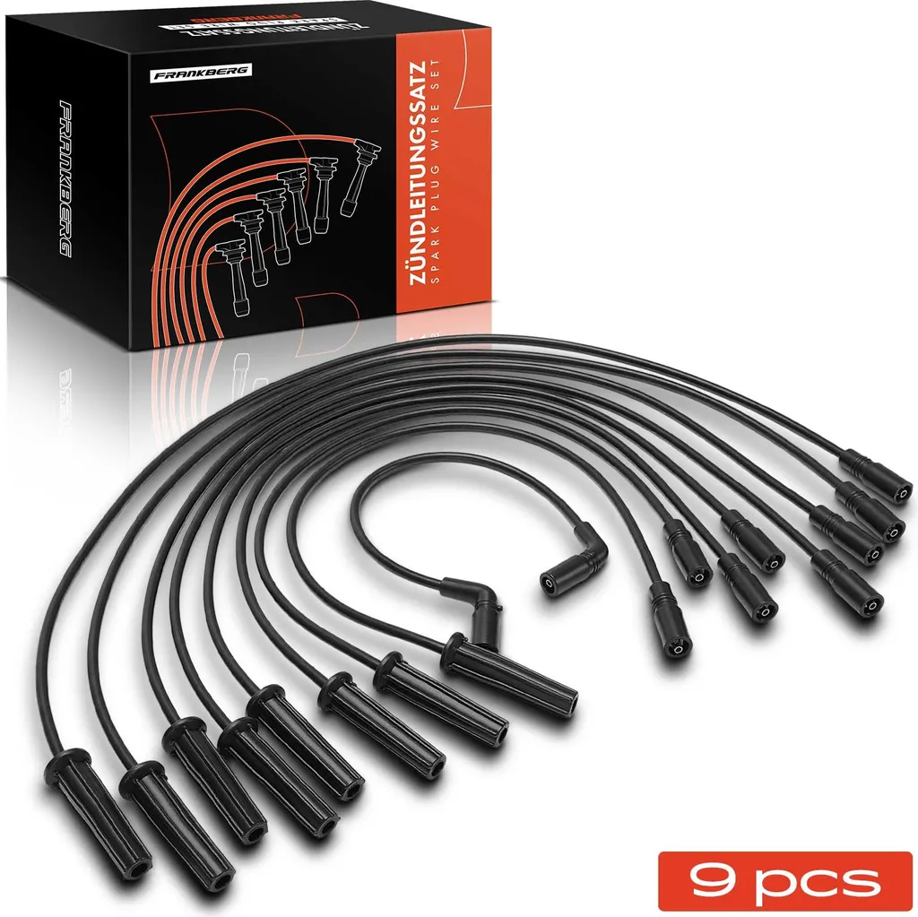 Set Cavi Accensione Frankberg 9x per MerCruiser MPI 5.0 5.7 6.2 V8