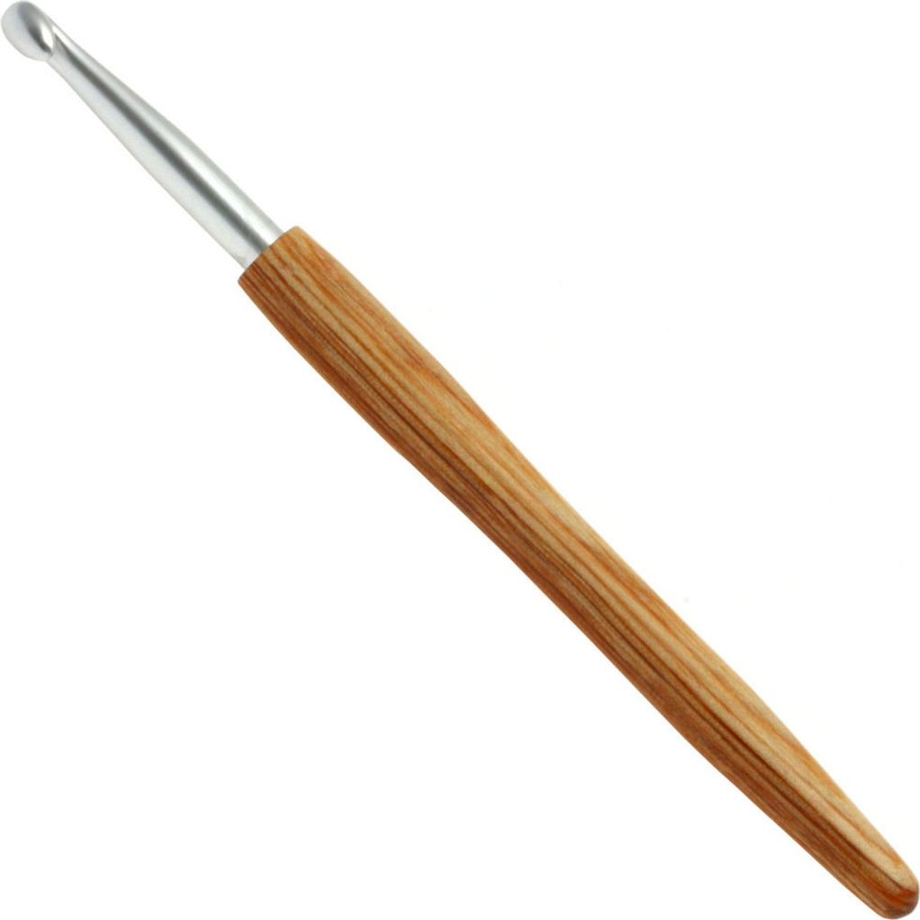 Wollhäkelnadel Holzgriff 6.0 mm Produktbild 