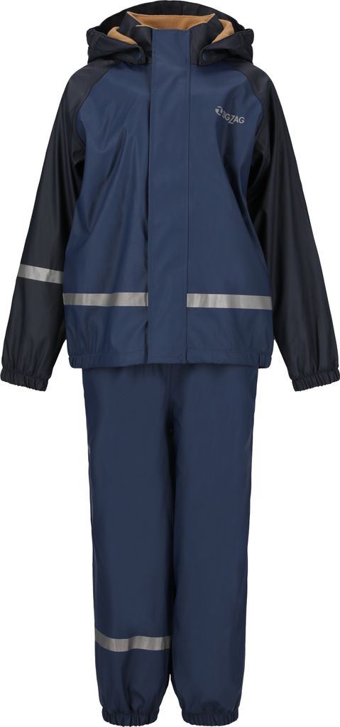 ZIGZAG Regenanzug (Set, 2-tlg.) Augus mit wärmendem Fleece-Futter 2135 Dark Denim 92