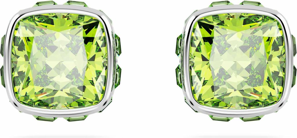 Swarovski Birthstone Ohrstecker August Grün-Kristall Produktbild 