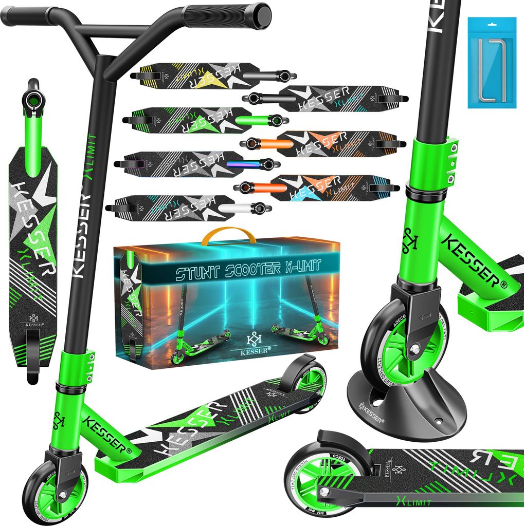 KESSER® Scooter Funscooter Stuntscooter X-Limit - 360° Produktbild 