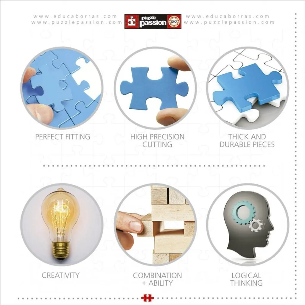 Activité détente adulte : Puzzle Educa Phare 4000 pièces à assembler