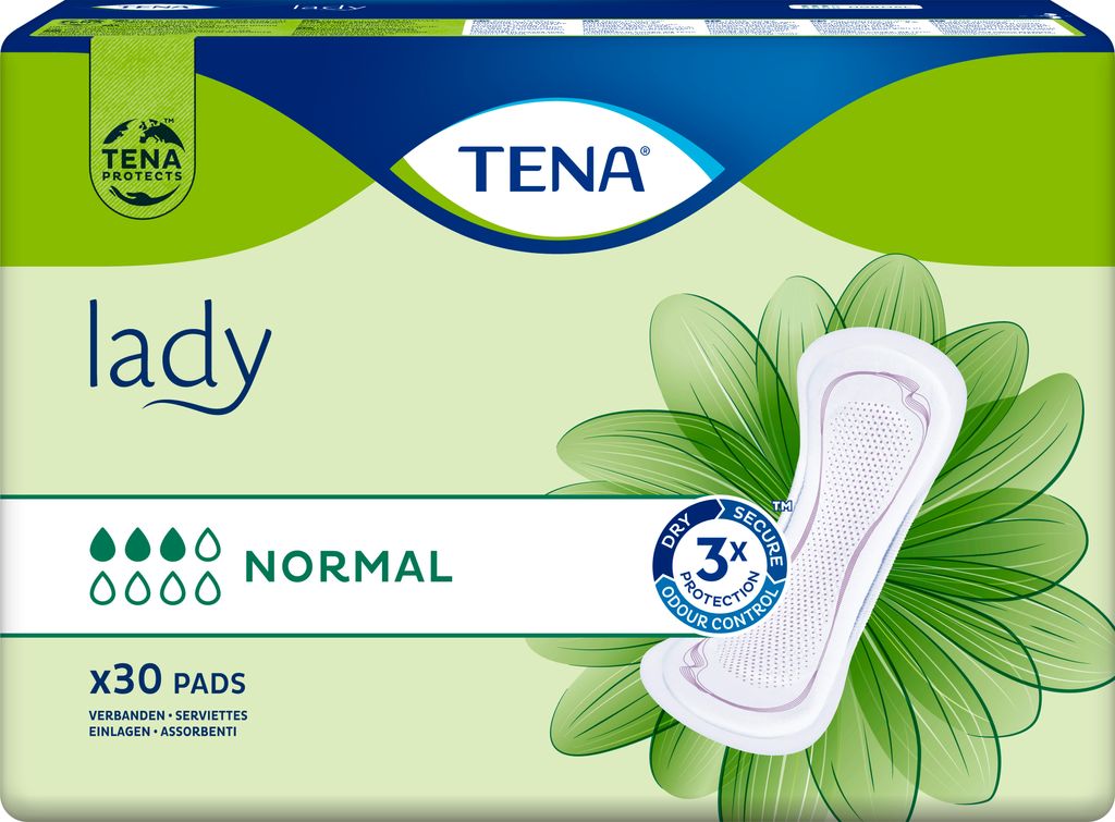 TENA Lady Normal Inkontinenz Einlagen, 30 St Produktbild 