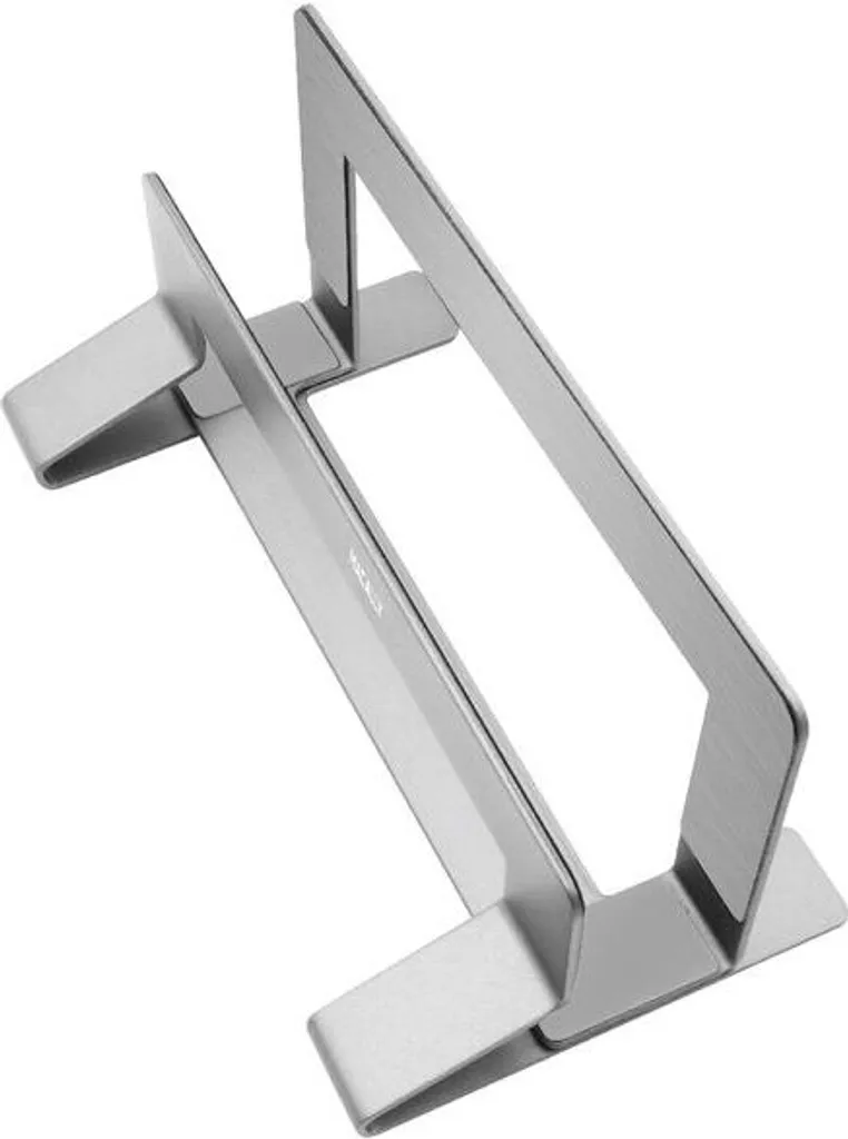 Macally Support Vertical en Aluminium Argent avec Largeur Ajustable - 9