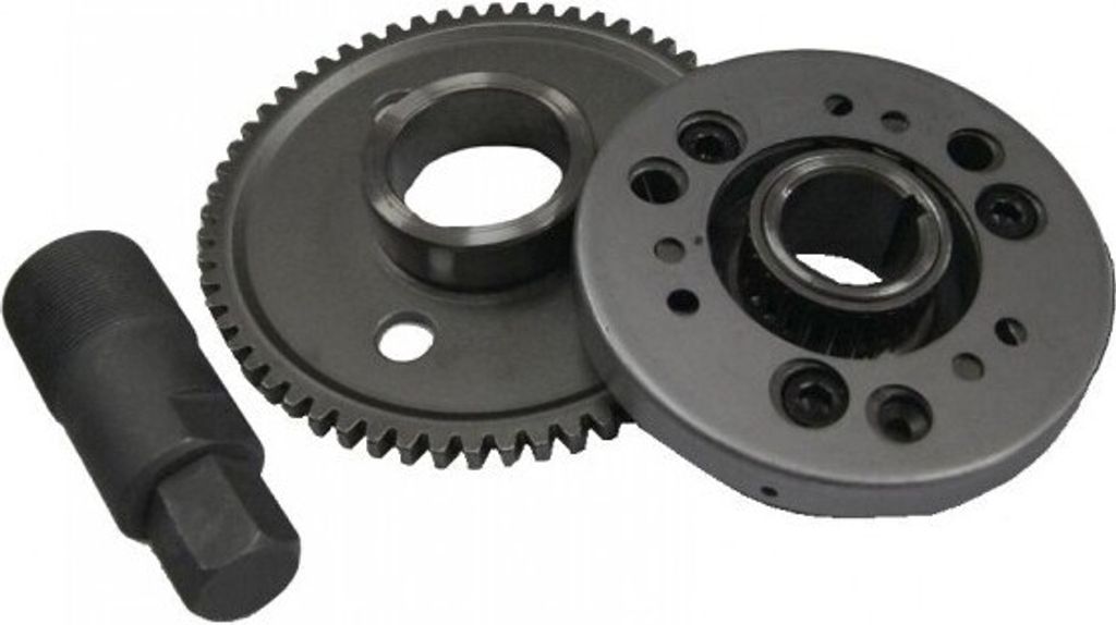 ANLASSER FREILAUF Kupplung + POLRAD ABZIEHER KIT für LIFAN LF125T-6 Roller 125