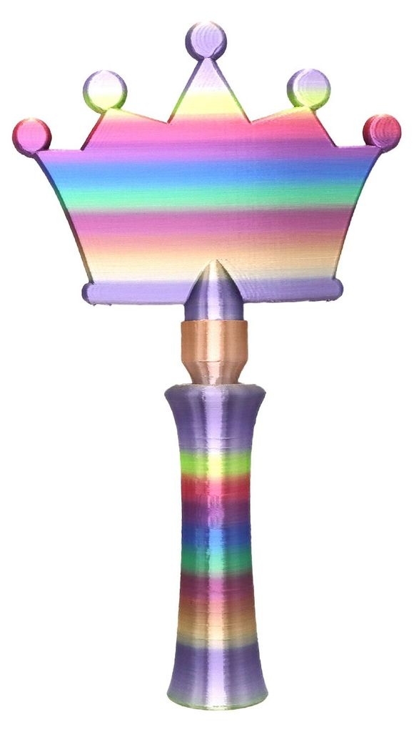 Einziehbarer magischer Feenstab-Kreditkartenhalter, 3D-gedruckter kontaktloser Zahlungskartenhalter im Zauberer-Design
