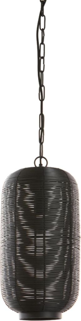 Light & Living - hängeleuchte - Tomek - schwarz - metall - drahtlampe - E27 - 2969312