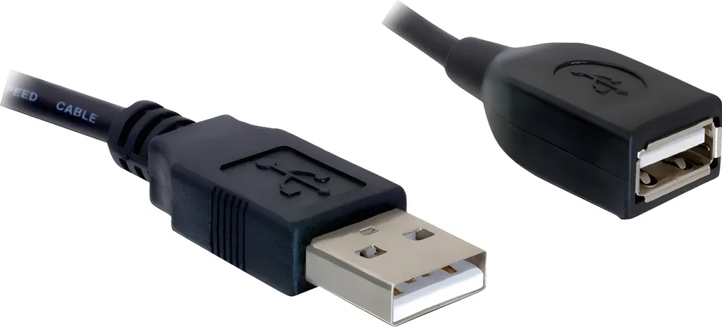 Cavo prolunga USB 2.0 ad alta velocità, grigio