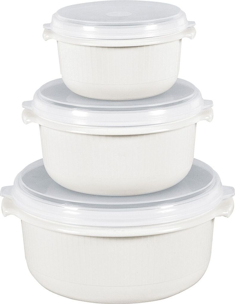 EMSA Sada hrnců do mikrovlnné trouby Micro Family 0,5/1/1,5 Obrázek produktu