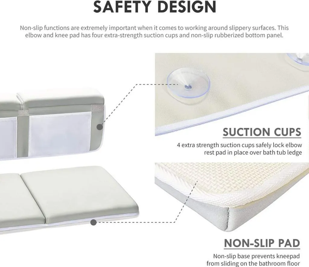 Protection Genoux et Coudes Bain Bébé : Fini les Douleurs sur Carrelage
