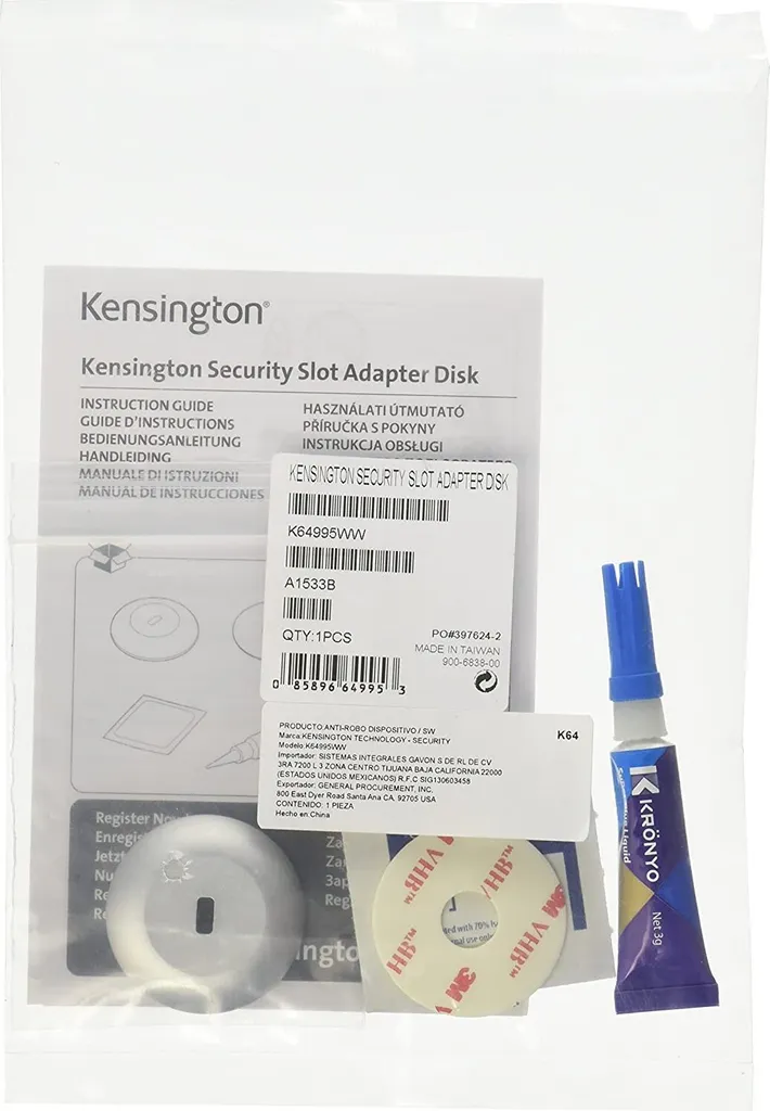 Kensington Kit Adattatore Slot Sicurezza Laptop | Universale iPad