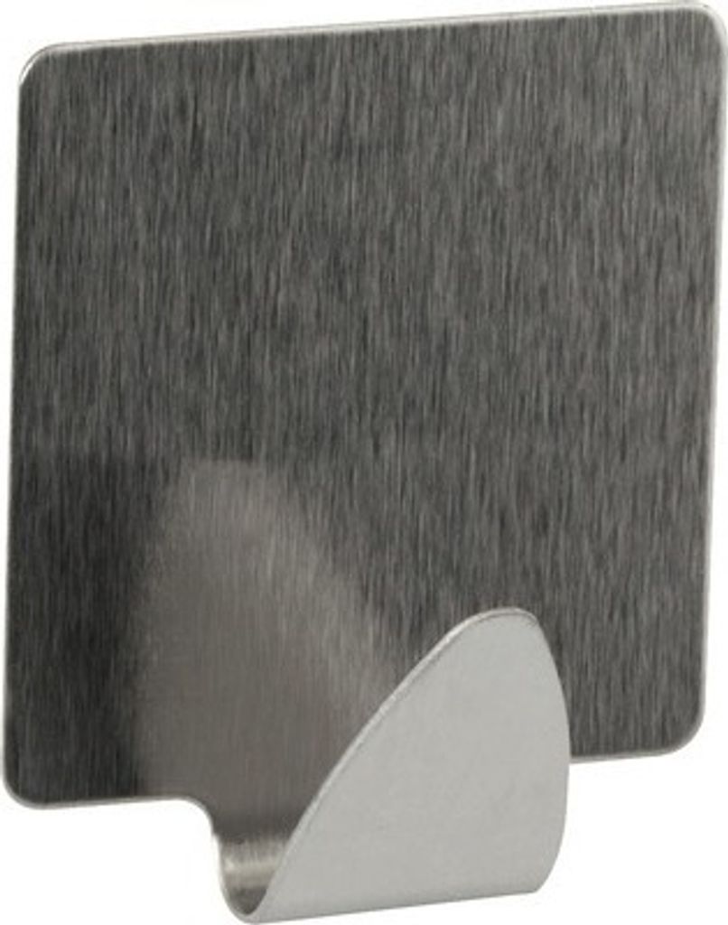 Klebehaken 1 Haken Stahl edelstahl LxBxH 39/35/20 mm