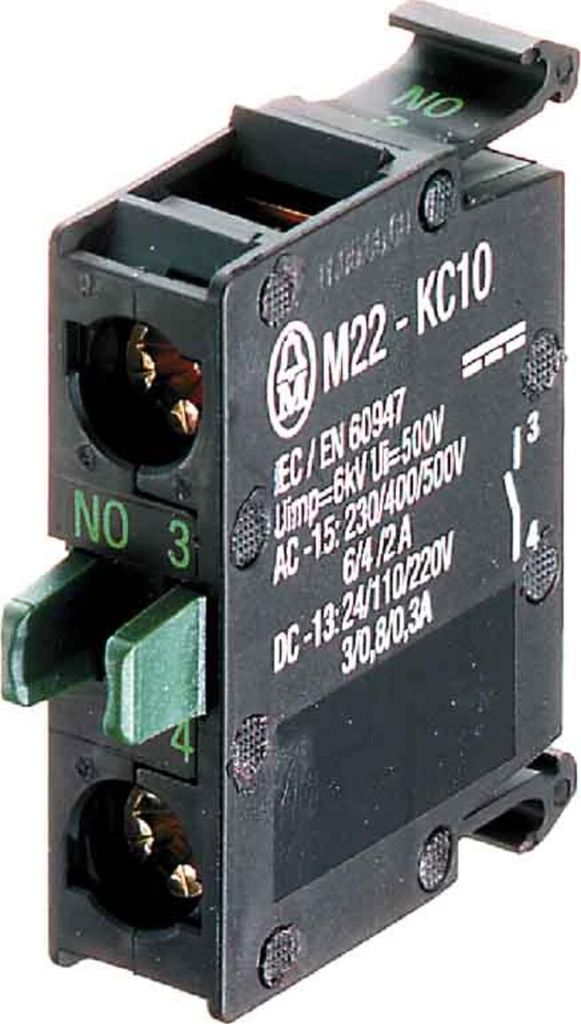 Eaton M22-KC10, Schwarz, Grün Produktbild 