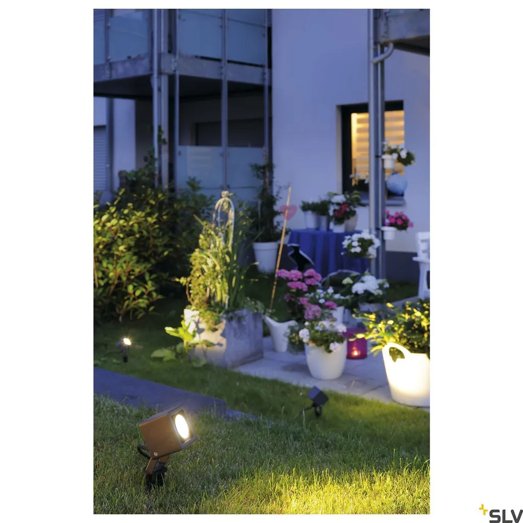 Éclairage de Façade LED Nautilus Square 10 Carré 3000K IP65 Design - 2