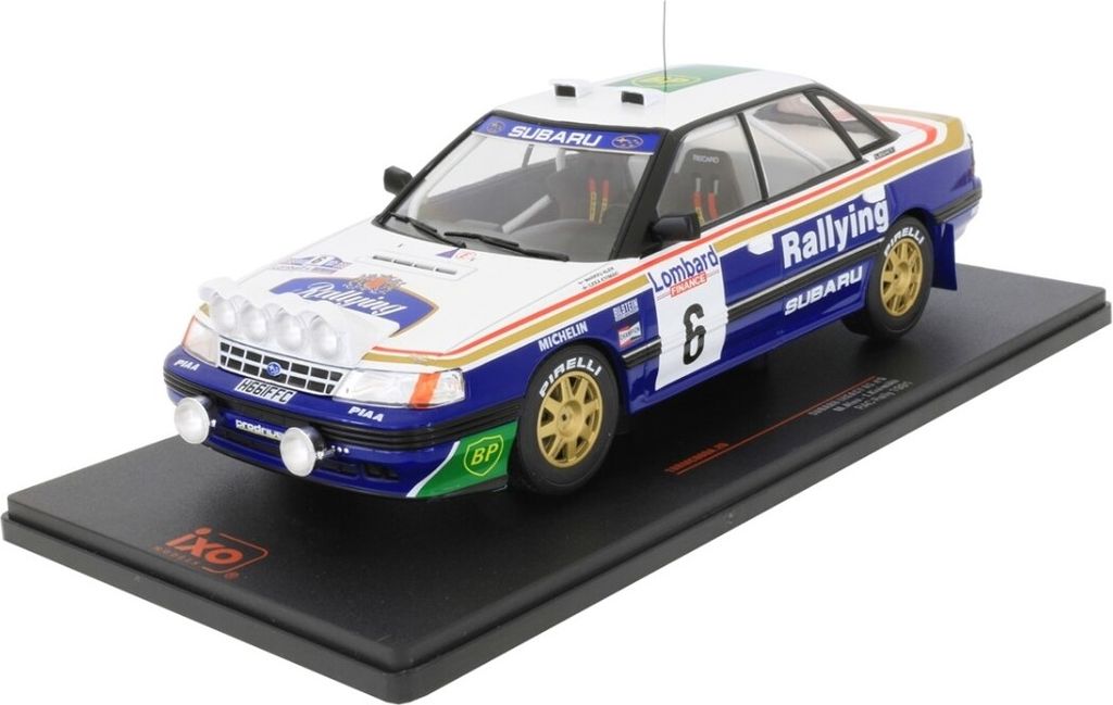 SUBARU Legacy RS #6 RAC Rallye 1991 ALEN/KIVIMAKI., IXO18RMC080A, Maßstab1/18, IXOMODELS