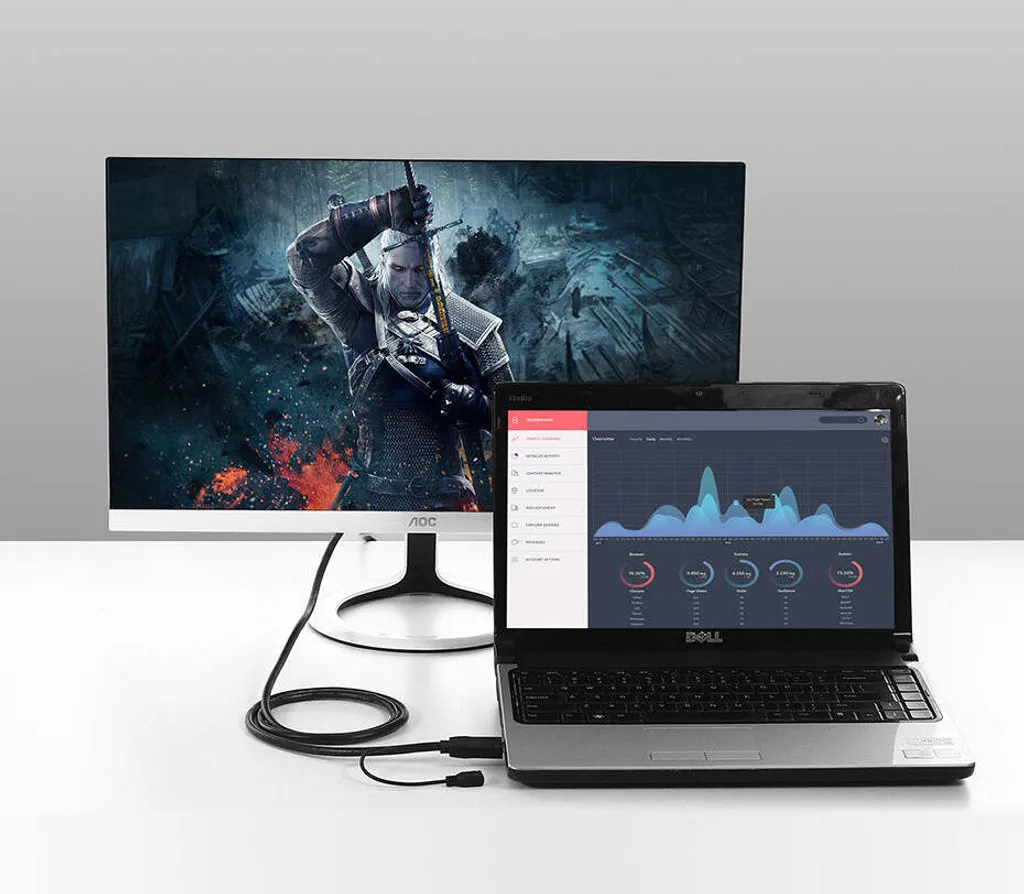 Adaptateur HDMI vers VGA avec Alimentation : Solution Écran Noir Fix - 14