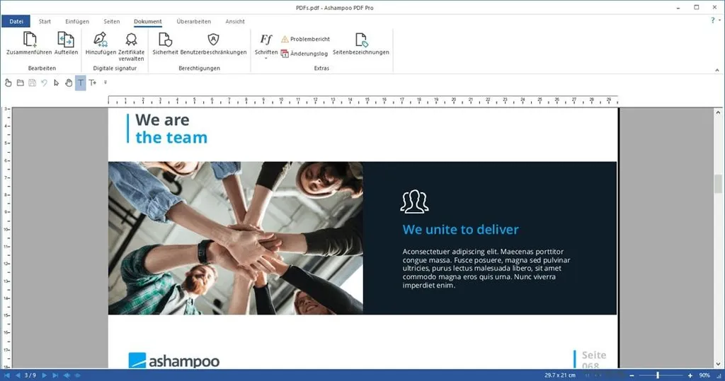Modifier un PDF avec Ashampoo PDF Pro 5 pour Windows - Licence Illimitée - 3