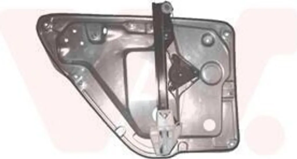 Réparer Vitre Skoda : Lève-vitre Arrière Droit sans Moteur 7625266