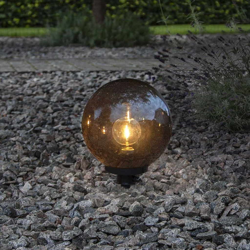 Star LED boule décorative 'Orby', Ø 30 cm, noir, outd. Image du produit 