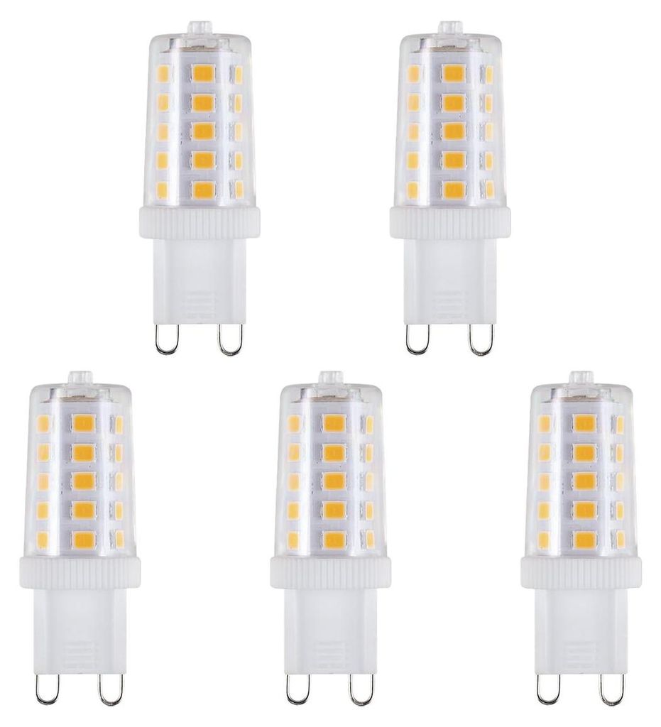 SPL G9 LED Röhrenlampe 3W 320lm 2700K Warmweiß 230V 5 Stück