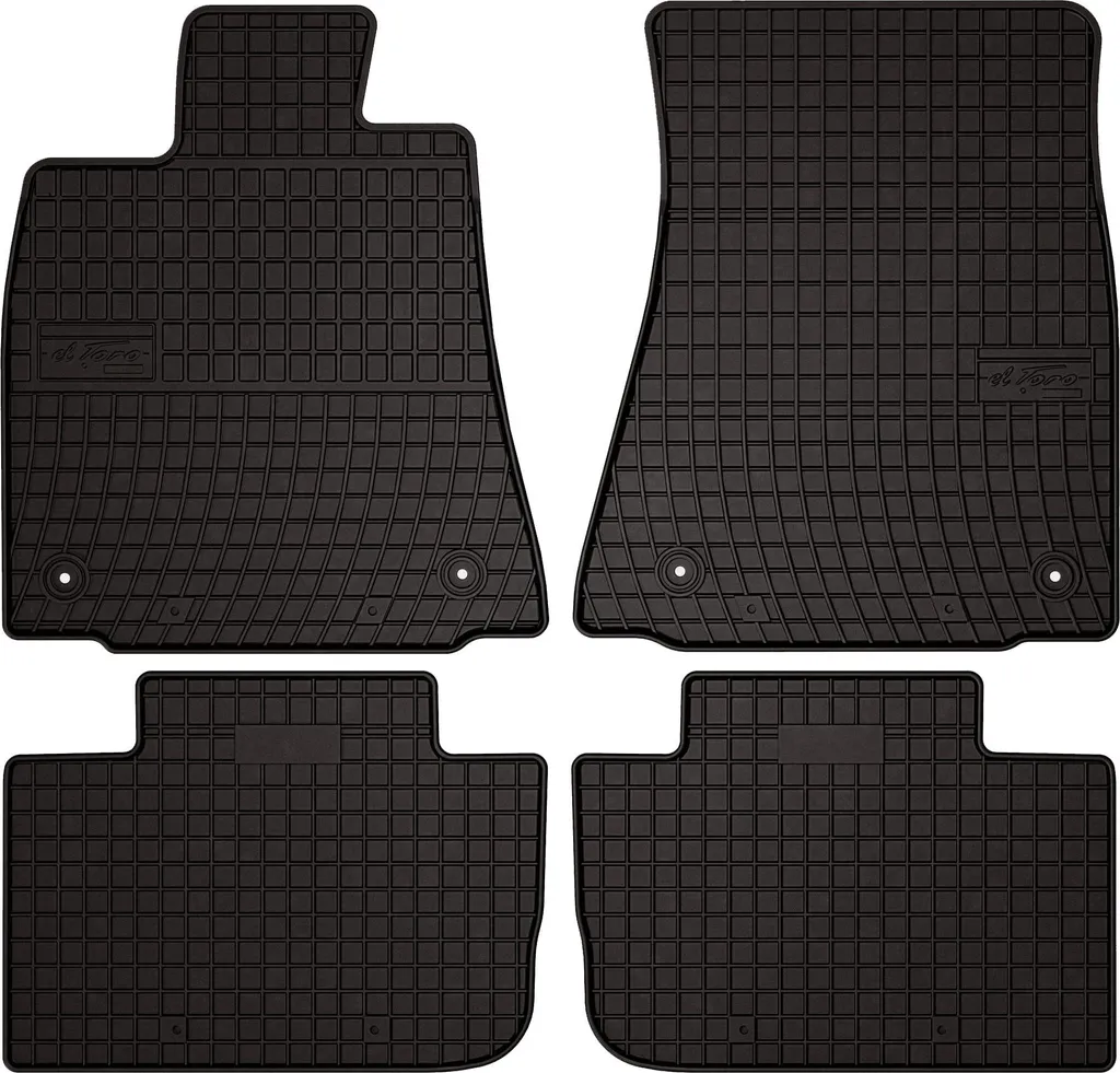Tappetini Auto Gomma Neri per Lexus IS 300h 2013-2020 | Set Completo