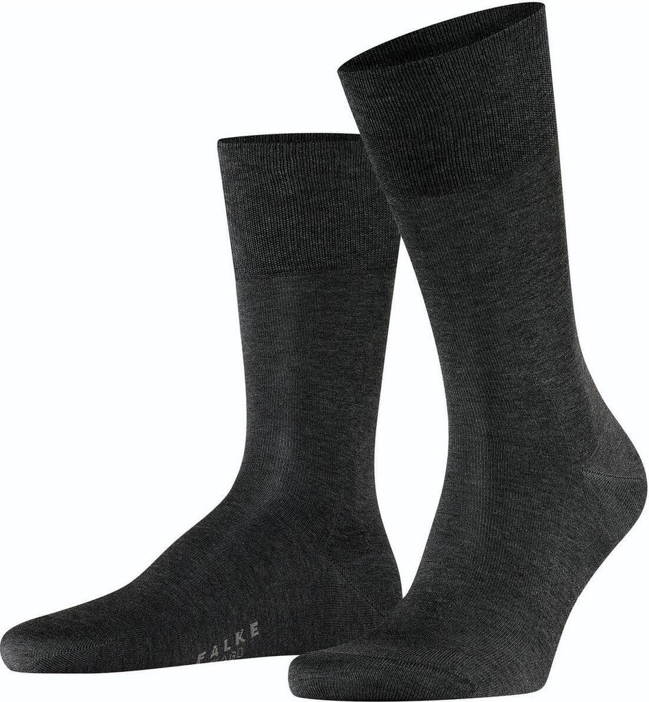 FALKE Tiago Socken Herren anthracite mel. 47-48