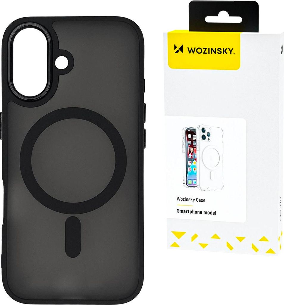 Wozinsky Fashion Case MagSafe für Samsung Galaxy S25+ - Schwarz