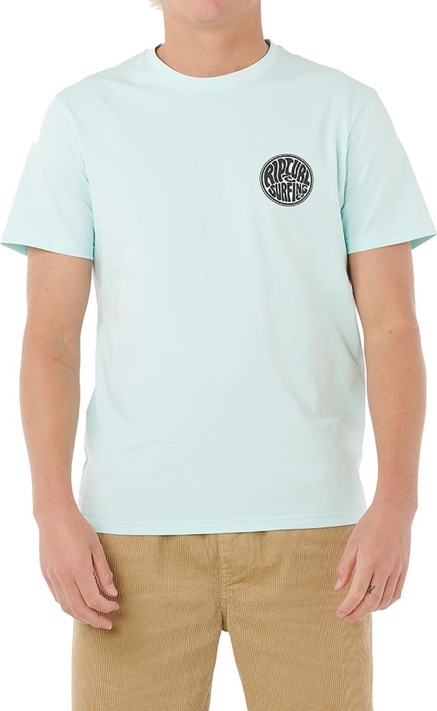 Rip Curl Herren T-Shirt DRIFTER TEE, Größe:S, Farben:light aqua