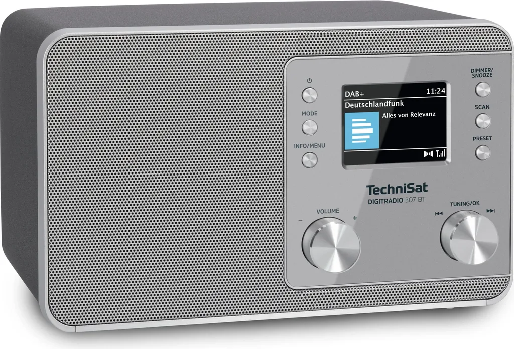Radio de Bureau Bluetooth Technisat DigitRadio 307 BT Argent pour la Maison - 3