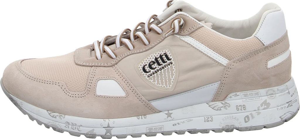 Cetti Sneaker Low panna Caliza Herren 31353034313335 Beige 44 EU