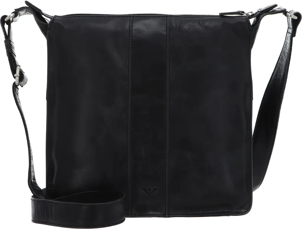 VOi Pelle Borsa a Tracolla City Cowboy Insa Crossbody Bag Black Nero