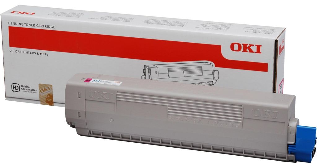 OKI Magenta - original - cartouche de toner - pour C831cdtn Image du produit 