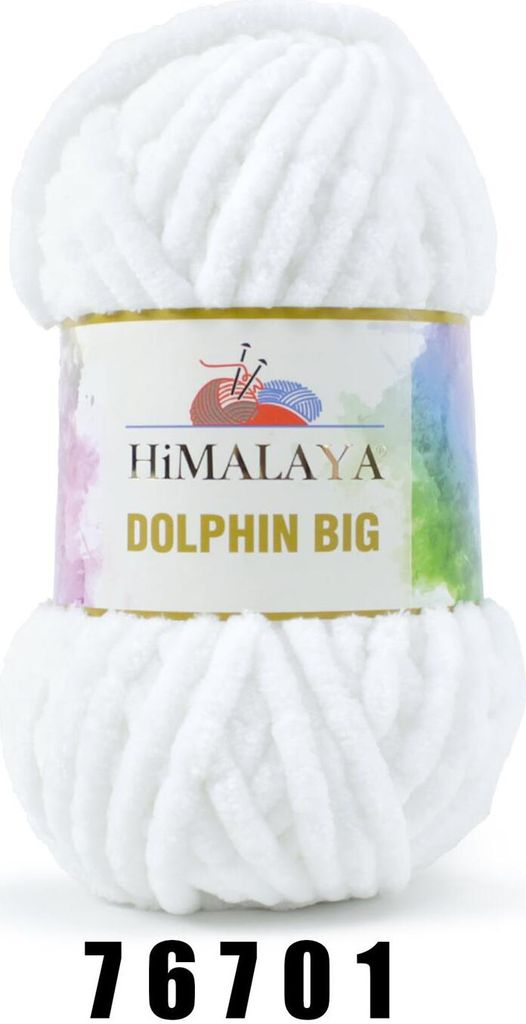Himalaya Dolphin BIG (200g/80m) 76701 weiß Produktbild 